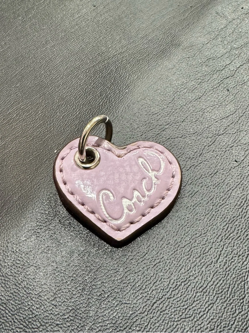 Coach Purple Heart Charm